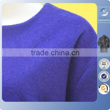 Blue Back Zip Wool Coat/tan Wool Coat/handmade Wool Coat