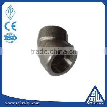 ANSI A105 3000# 45 degree socket weld elbow