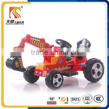 Manufacturer electric toy cars for kids to drive excavator model children toy