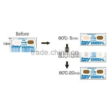 Temperature indicator for steam heat/Time and temperature indicator/Made in Japan