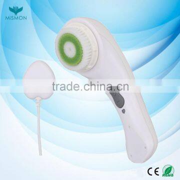 Hotselling waterproof sonic electric wireless rechargeable facial cleansing brush beauty salon device