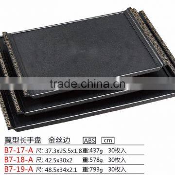 Plastic Food Serving Tray for Japanese Restaurant, Japanese Style Tray
