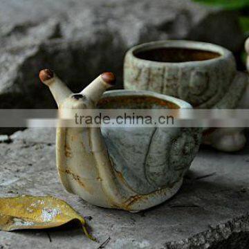 2016 Animal Shap Porcelain Flower Pot Fashion Crafts