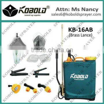 KOBOLD 16L Platisc double pump sprayer