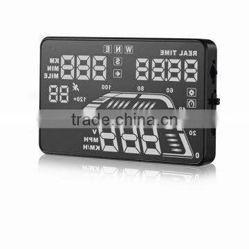 Q7 windshield navigation auto car HUD OBD2 display