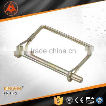 high quality yellow zinc plated /zinc plated Trailer coupler lock pin hook