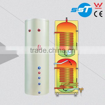 Many certified triple coil water tank