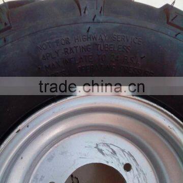 7 Inch Rubber Wheel & Lawn Cart Wheel 16x800-7 photo-3