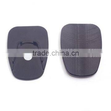 Aluminum cheap motorcycle kickstand mats, pads,coasters, motorcycle stand pad OT-ZJD