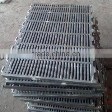 Professional pig cast iron floor/sewers for sale cast iron floor with 300*600mm