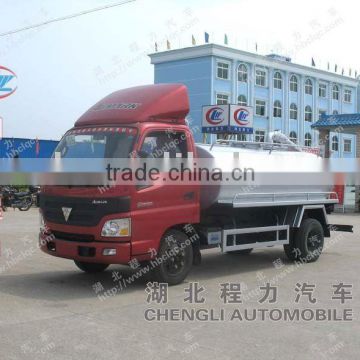 Foton 4*2 vacuum suction pump truck