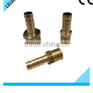 Iron hose barb connector
