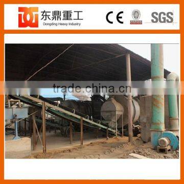 Small cover area and large capacity Quartz Sand Drying Machine/Quartz sand rotary dryer Professioanl Supplier In China