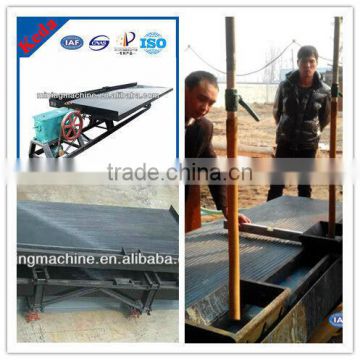 Alluvial Gold Refining Plant Shaking Table