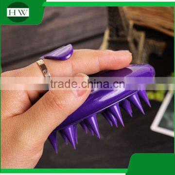 pet accessories tool soft silicone gel cat dog pet bath massage hair removal grooming slicker brush comb