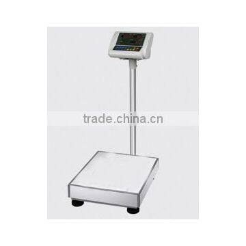 Platform digital electronic scale weighing apparatus