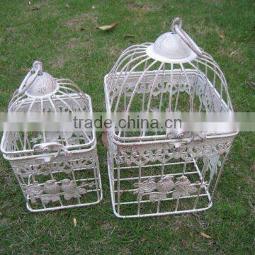Europe and America Classic Style S/2 Bird Cage for Wedding Antique White Color photo-5