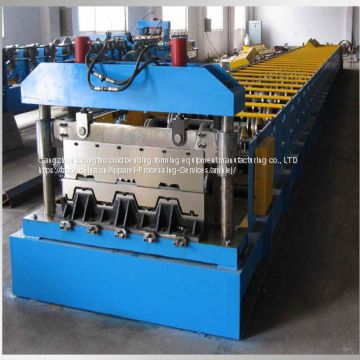 steel floor plate roll forming machine