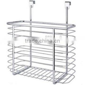 Jiangmen Kitchen Over The Cabinet Door Metal Wire Storage Basket photo-5