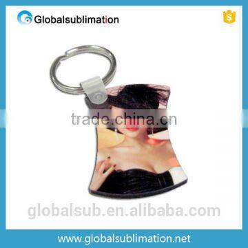 Hot sublimation blanks MDF key chain