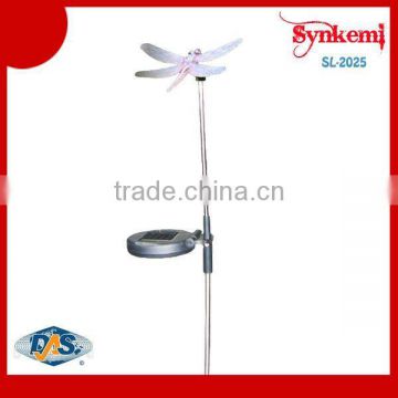 Upright dragonfly solar garden lights