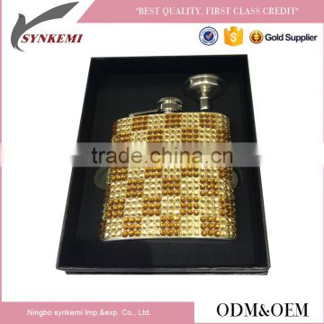 China stainless steel hip flask sets