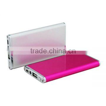 Ultra Slim Design Portable Power Bank/high Capacity Metal Power Bank 5200mAh/Mobile Charger photo-5