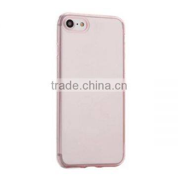 Ultrathin TPU phone case for iphone7, transparent soft tpu case, for iphone7 transparent back case