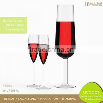 Crystal Novelty Personalized Handmade Stemware Soft Drink Cup