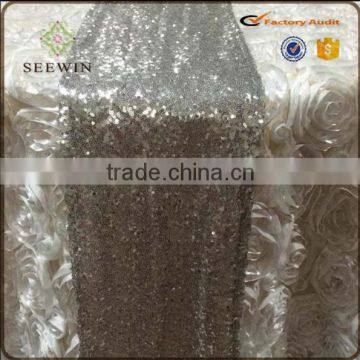 Bright Glittering Sequin Table Runner for Wedding Deco photo-2