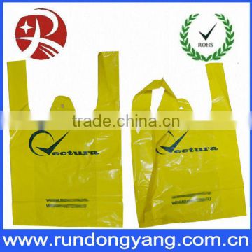 yellow quality merchandise bag