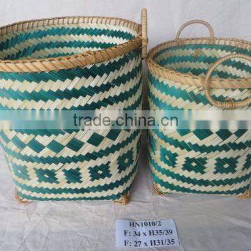 High quality best selling eco-friendly bamboo storage baskets from Vietnam