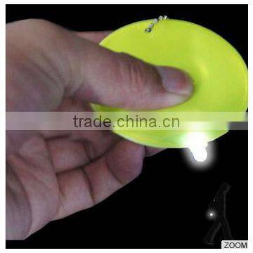 LED Soft Reflector, Reflective LED Tag, LED PVC Keychain