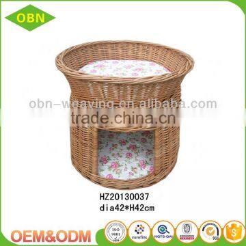 Natural eco friendly woven pet house for dog