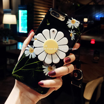 Beautiful Flower Mirror Cell Phone Back Cover Shell Soft Silicone Mobile Phone Cases for IPhone7/7Plus/6/6s/6plus/6splus photo-2