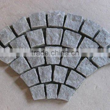 Fanned Paving Stone Cheap Driveway Paving Stone Fan Shape Granite Paving Stone photo-4