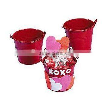 Colorful Gift Bucket with printed logo