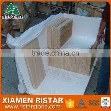 Natural China yellow wooden vein sandstone
