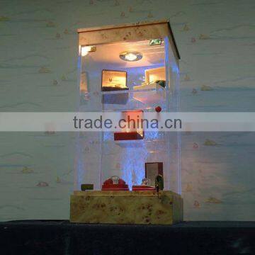 Acrylic LED Light Display Case for Jewelry Shop Handmade Acrylic Display Box photo-2