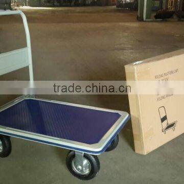 Platform Hand Truck PH300,with 8" Pnematic Rubber Wheel Caster photo-2