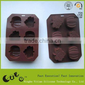 Food Grade Silicone pumpkin chocolate mold