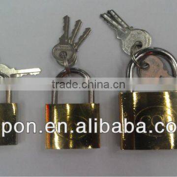 High security Titanium plated Padlock