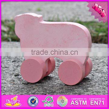 2017 New Products Pig Car Toy Wooden Toy Making Plans W04A321 photo-5