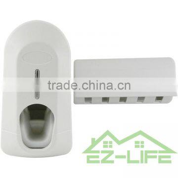 Best Quality Promotional Wholesale Automatic Toothpaste Dispenser With Detachable Toothbrush Holder photo-6