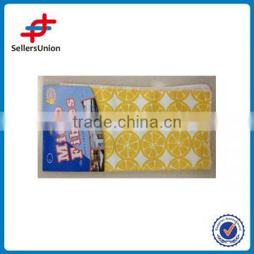 XC-67 yellow color mix rag in cotton meterial