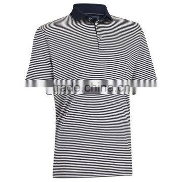 92% Polyester 8% Spandex Men Short Sleeve Dry Fit Golf Polo Shirt photo-2