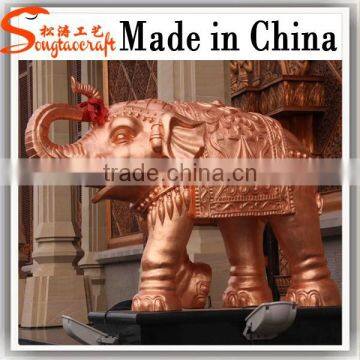 2016 China new design fiberglass statue animal elephant statue for sale