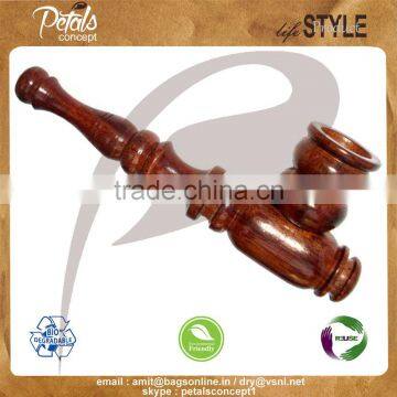 Handmade shisham wood smoking pipe for sale