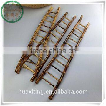 Home decoration ornaments Mini bamboo root ladder