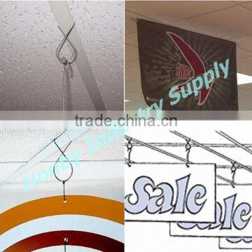 Hanging Suspended Banner Figure 8 Ceilling Grid Hook photo-5